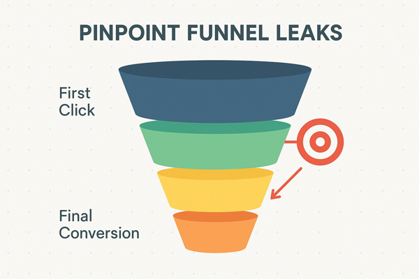 Pinpoint Funnel Leaks